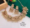 05 MH Designer Golden Matte Hasadi Set Wholesale Shop In Surat
